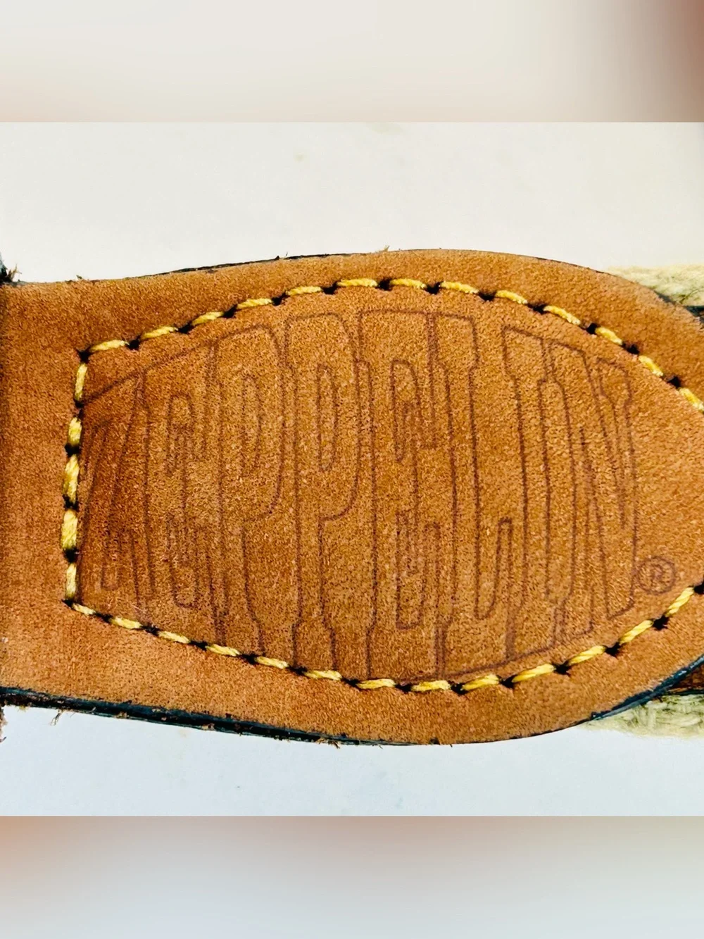 Zep-Pro Florida Gators Brown Leather Embroidered Logo Belt size 28